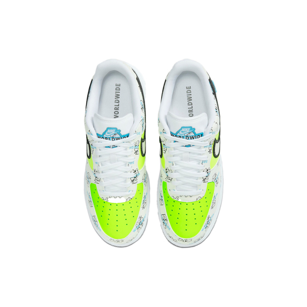 Nike Air Force 1 “worldwide pack” logo