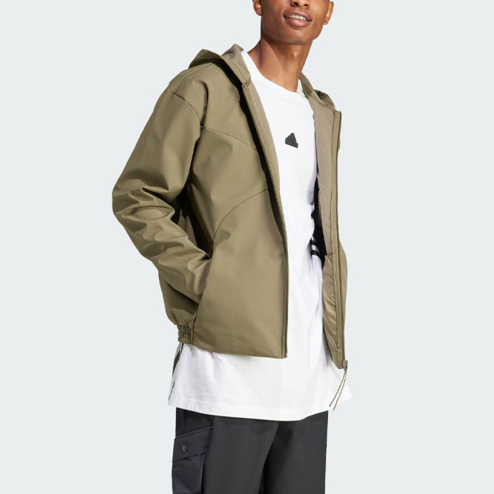 Adidas City Escape Full-Zip Hoodie Logo