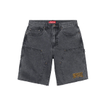 Supreme SS22 Week 17 Cutoff Double Knee Denim Painter Short Logo