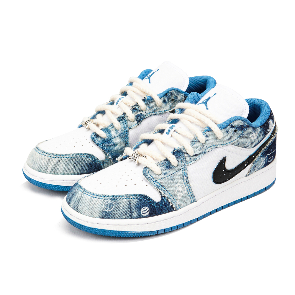 【 】 Jordan Air Jordan 1 Low"Washed Denim" GS