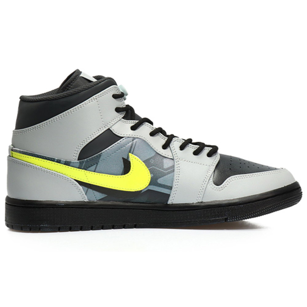 【 】 Jordan Air Jordan 1 Mid Light Smoke Grey