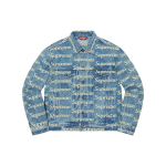 Supreme Week 10 Frayed Logos Denim Trucker Jacket Logo