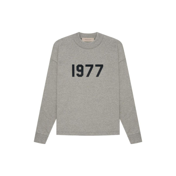 Fear of God Essentials 1977 SS22 L/s Tee Dark Oatmeal T