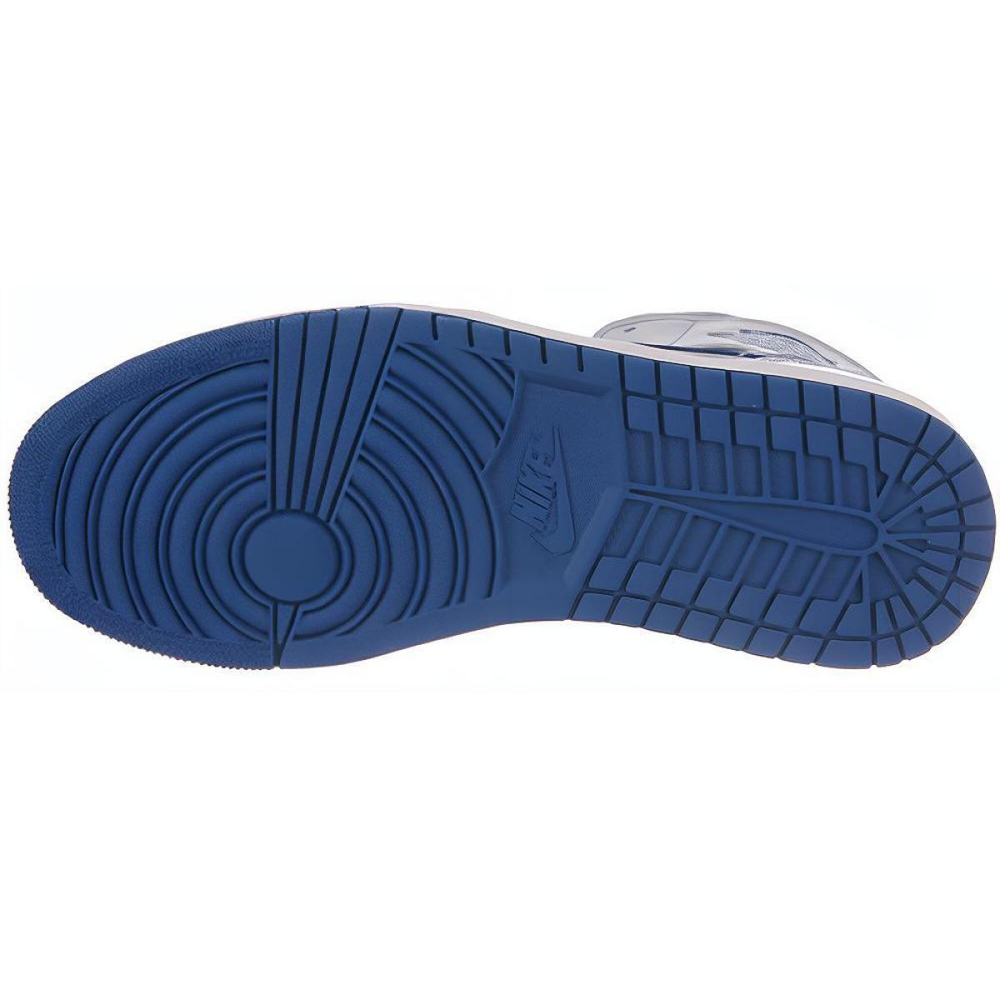 Jordan Air Jordan 1 Mid Wolf Grey Sport Blue