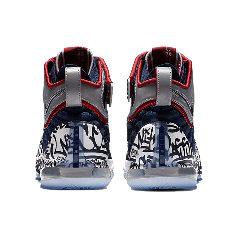 Nike Lebron 17 FP EP "Graffiti Cold Blue"