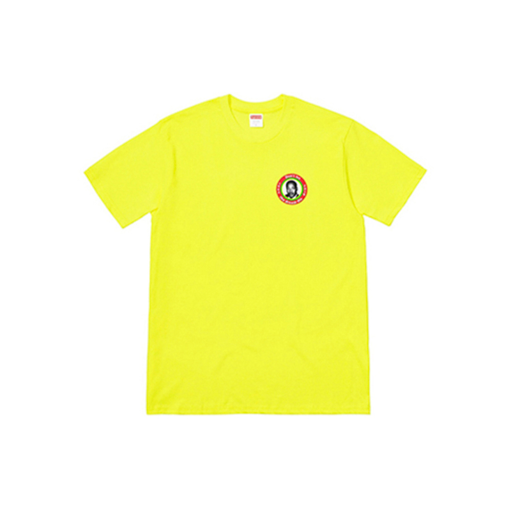 Supreme SS18 MLK Dream Tee Bright Yellow T