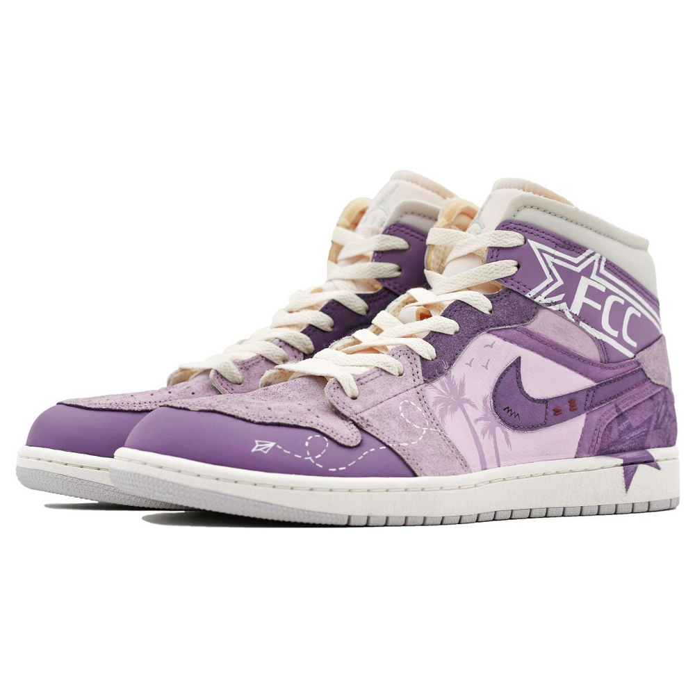 【 】 Jordan Air Jordan 1 Mid SE Craft GS