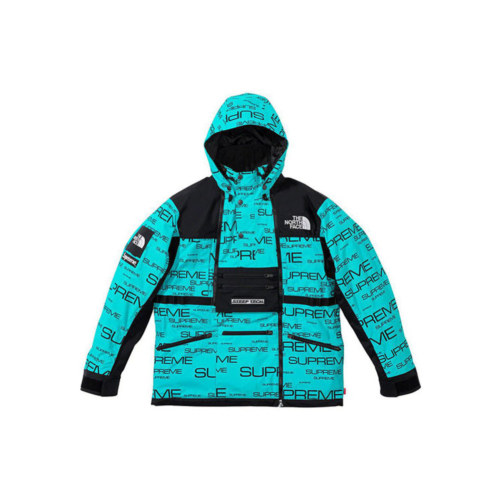 Supreme x the north face logo