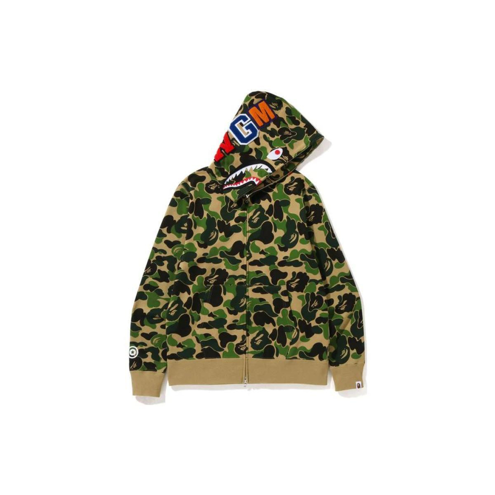 A BATHING APE FW22 ABC Camo Shark Full Zip Hoodie
