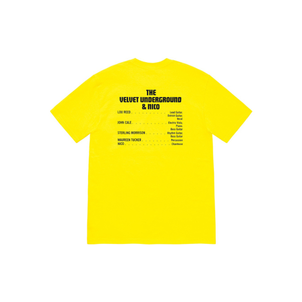 Supreme FW19 Week 4 x The Velvet Underground Nico Tee T