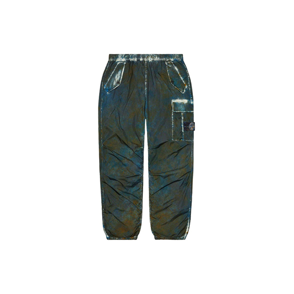 Supreme Week 13 x Stone Island Painted Camo Nylon Cargo Pant