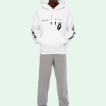 OFF-WHITE FW19 Splitted Arrows Oversized Hoodie
