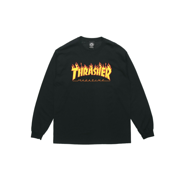 Thrasher Skate Mag Ls Tee Logo T
