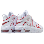 Nike Air More Uptempo White Varsity Red Outline"