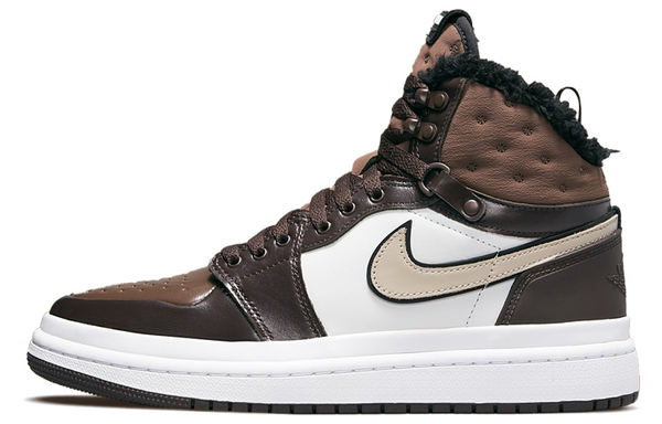 Jordan Air Jordan 1 acclimate High Skate Vintage Basketball Shoes Women's Coffee