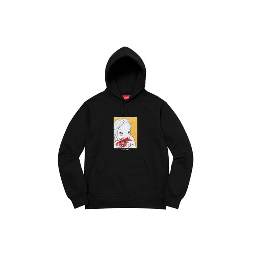Supreme FW19 Week 3 Nose Bleed Hooded Sweatshirt