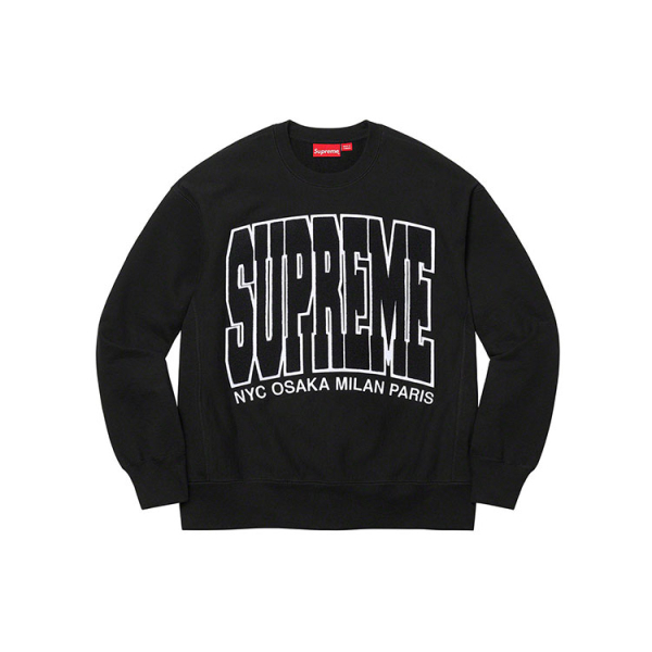 Supreme FW21 Week 1 Cities Arc Crewneck Logo