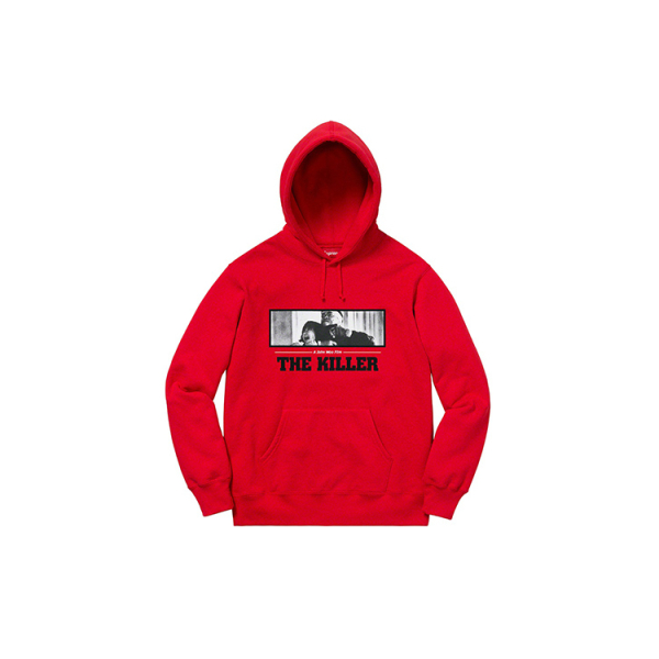Supreme FW18 The Killer Hooded Sweatshirt Red