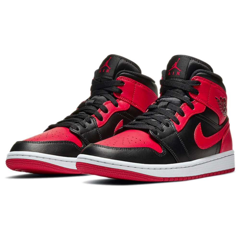 Jordan Air Jordan 1 mid "red and black"