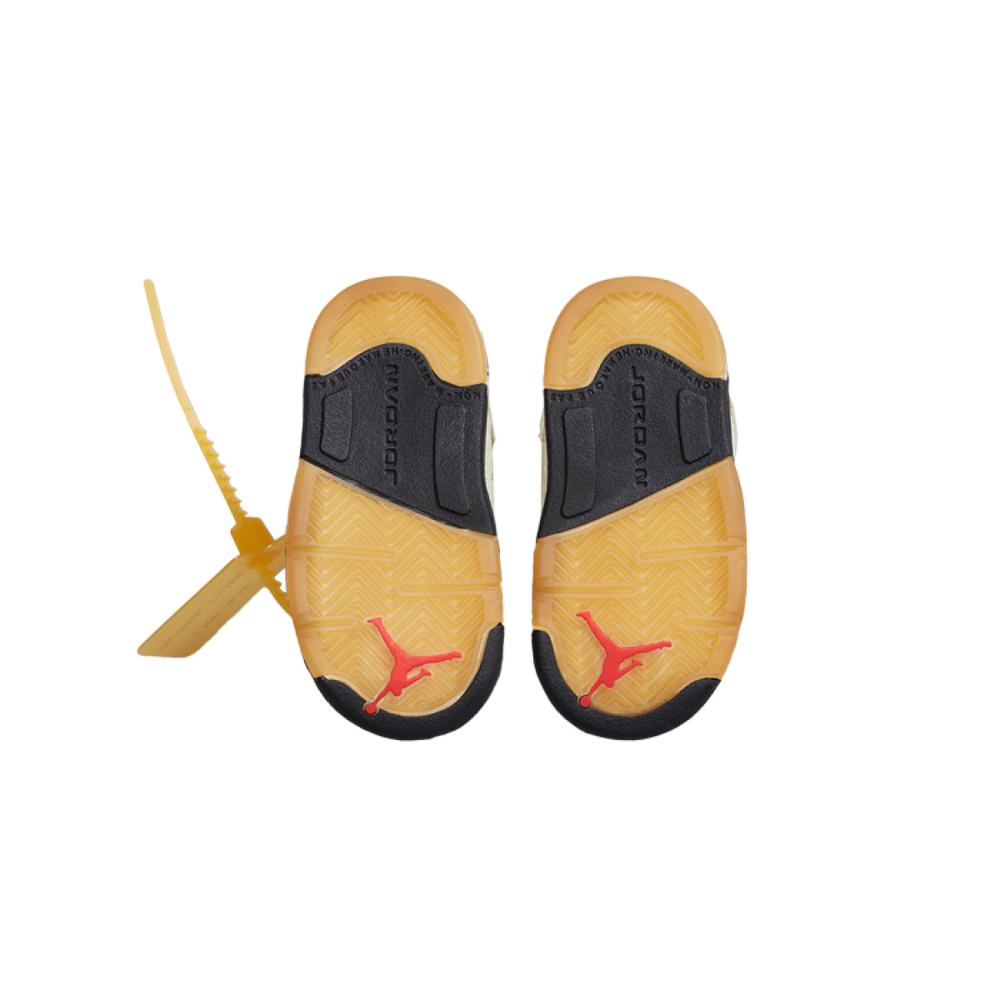 1-OFF-WHITE OFF-WHITE x Jordan Air Jordan 5 Sail SP