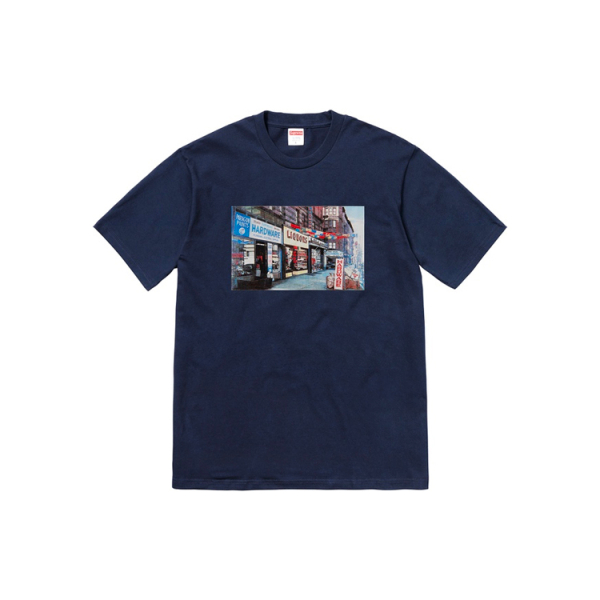 Supreme SS18 Hardware Tee Navy T