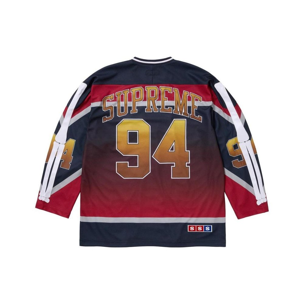 Supreme FW23 WEEK1 BONES HOCKEY JERSEY V T