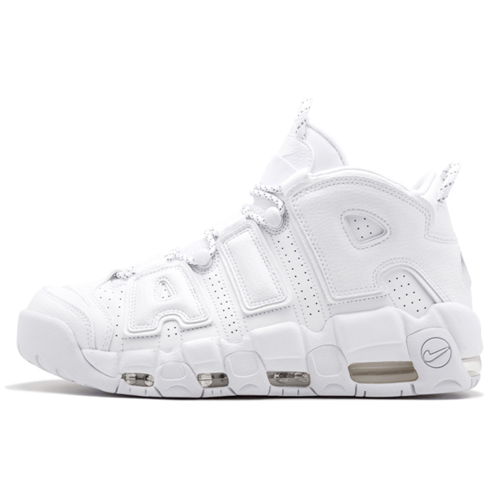 Nike Air More Uptempo triple white air