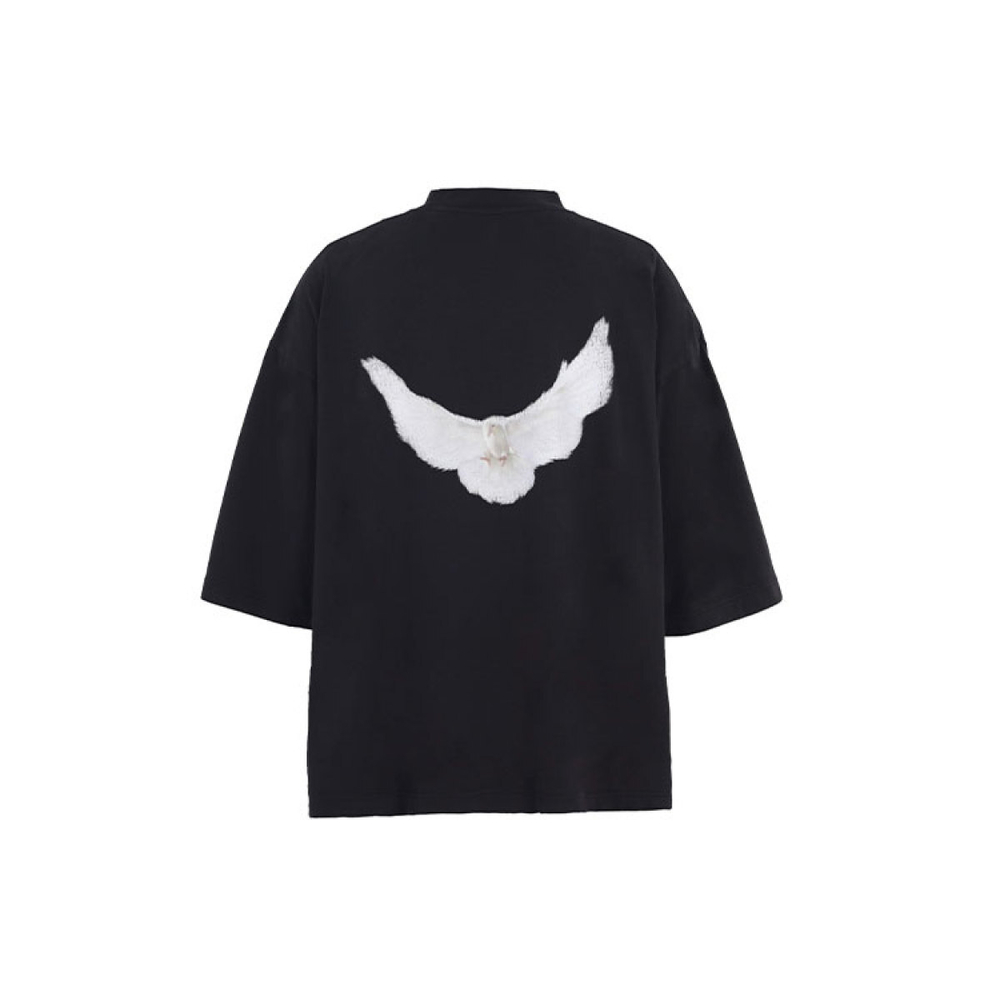 YEEZY x Balenciaga YEEZY X Gap X Balenciaga Dove 3/4 Sleeve Tee Logo T