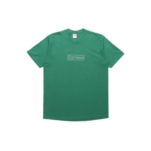 Supreme Week 18 x KAWS Chalk Logo Tee Box Logo T