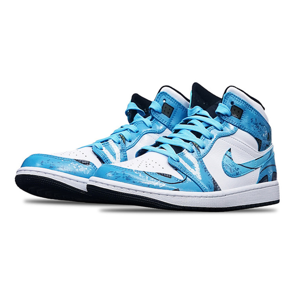 【 】 Jordan Air Jordan 1 Mid "Island Green" GS