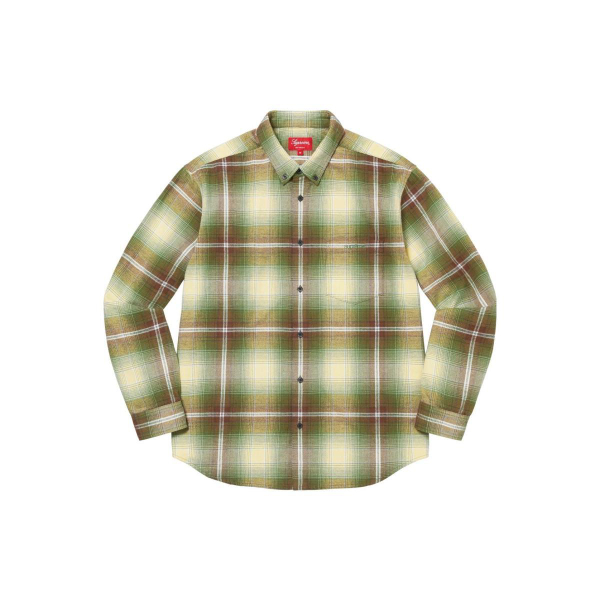 Supreme SS23 Week 3 Shadow Plaid Flannel Shirt