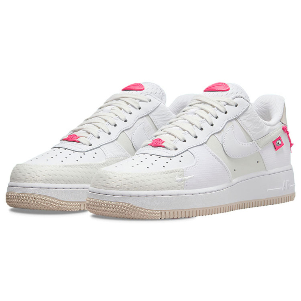 Nike Air Force 1 pink bling