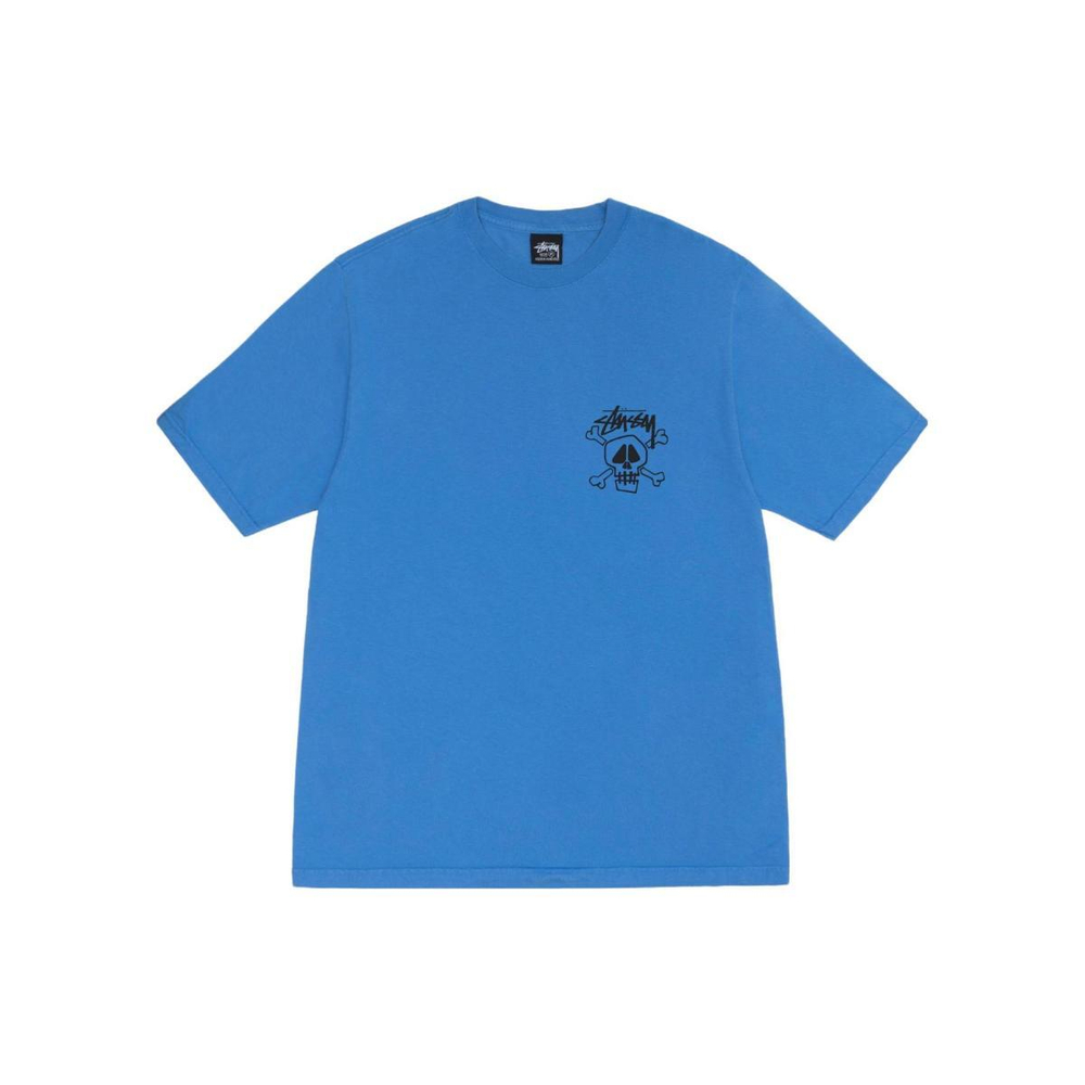 Stussy FW23 SKULL & BONES TEE PIGMENT DYED T