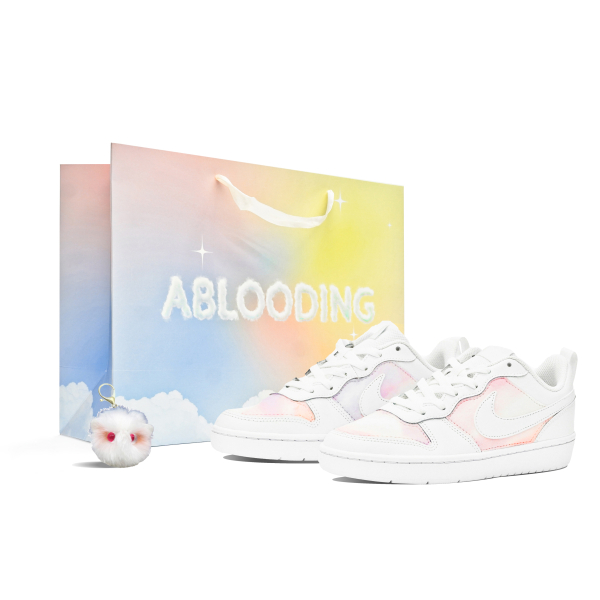 【 】 Nike Court Borough 2 ABLOODING GS