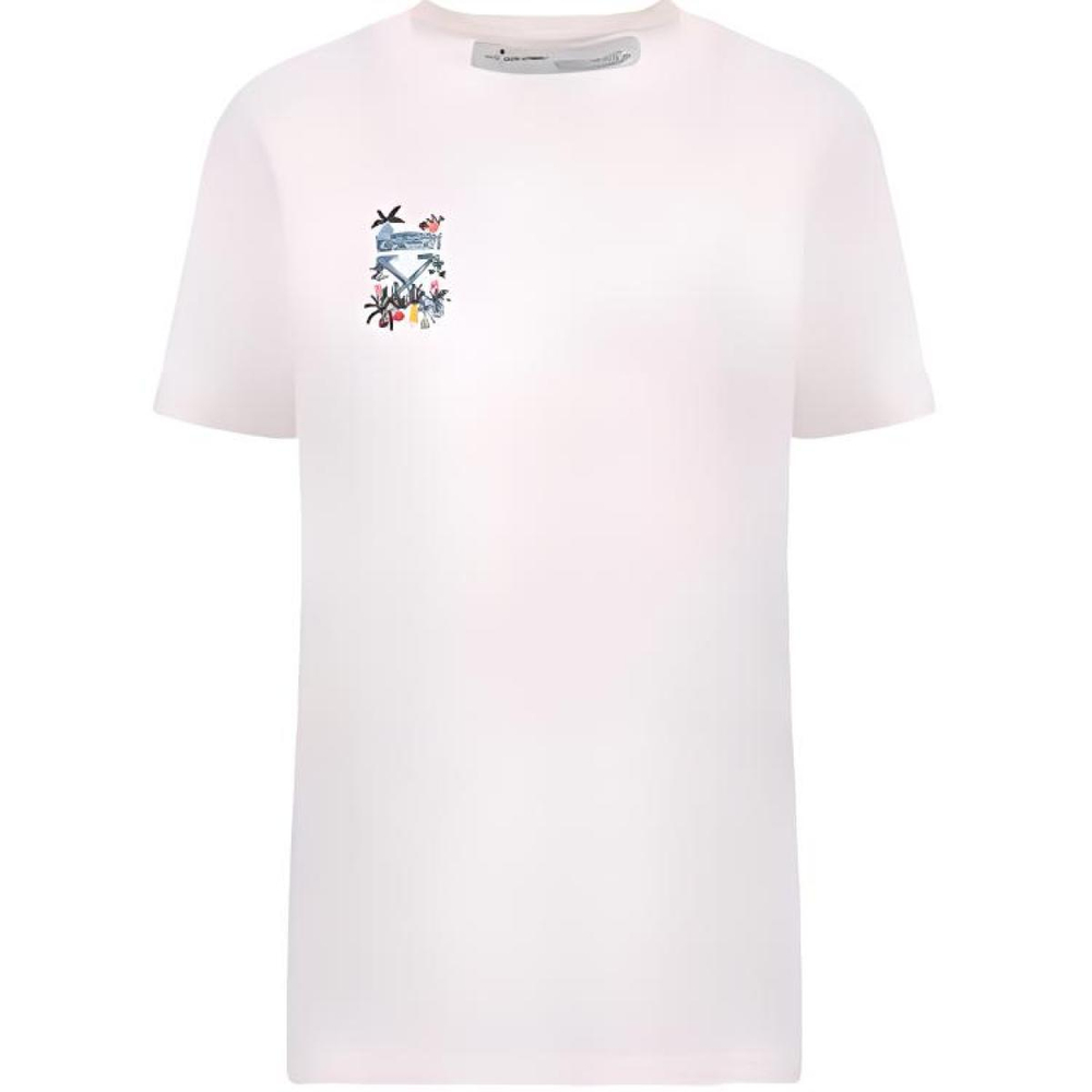 OFF-WHITE Graft Arrows Cotton T-shirt T