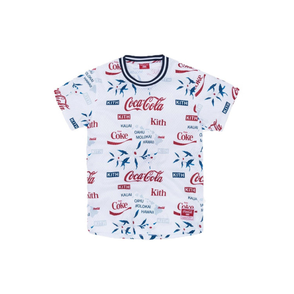 KITH x Coca-Cola x Mitchell & Ness BP Hawaii Jersey T