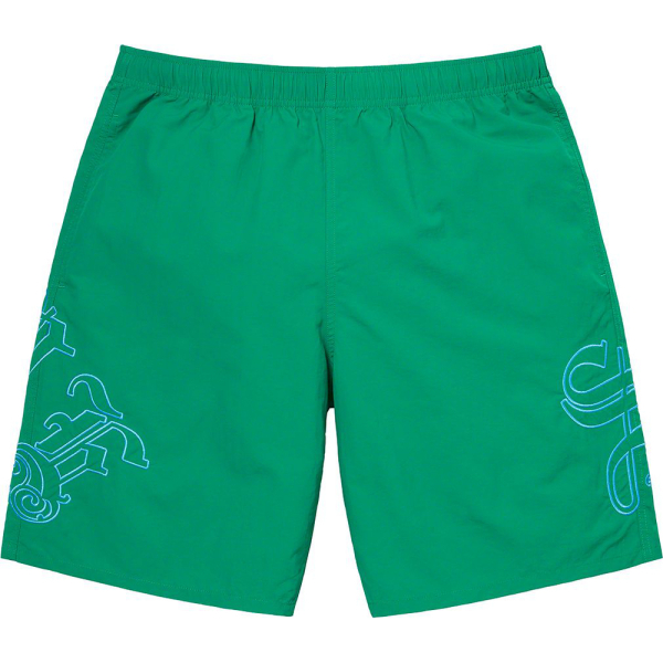 Supreme SS23 Week14 OLD ENGLISH NYLON SHORT