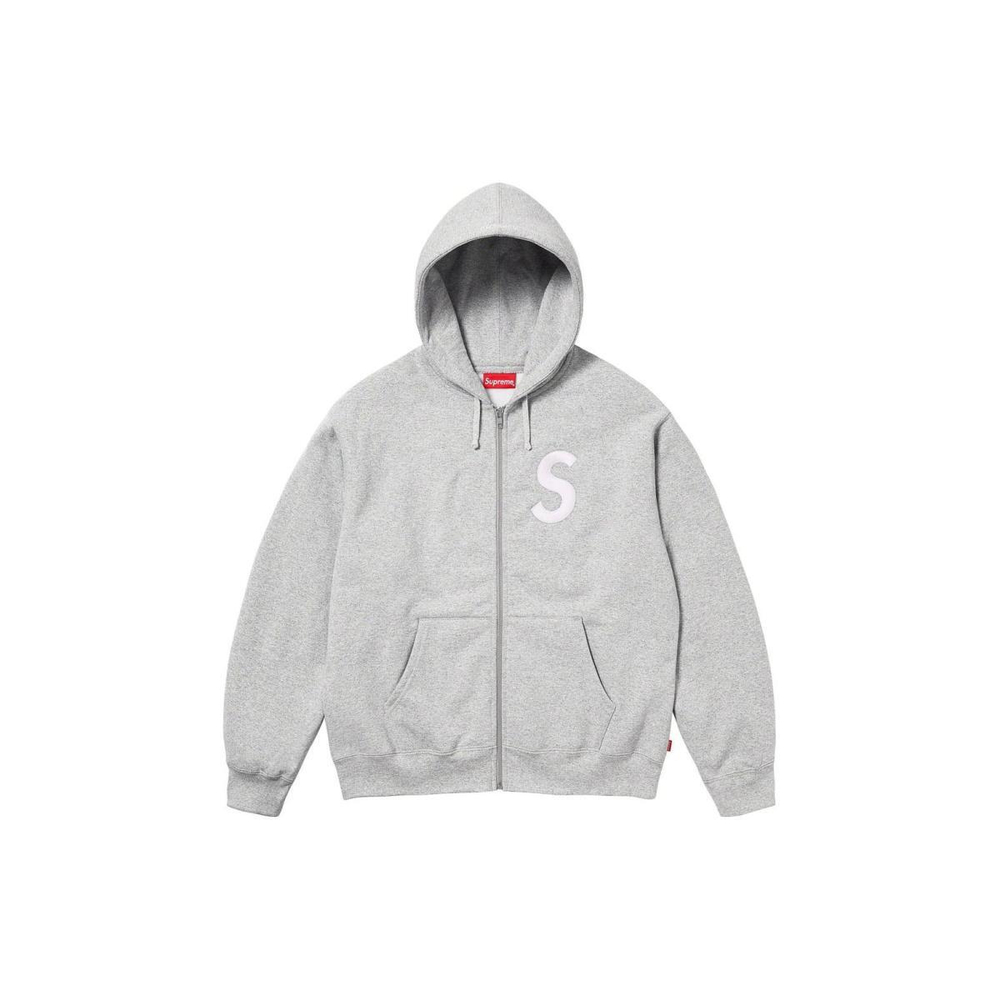 Supreme FW23 WEEK3 S LOGO ZIP UP HOODED SWEATSHIRT S Logo