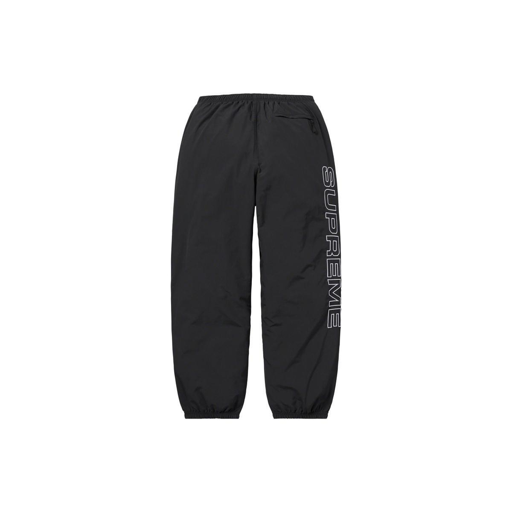 Supreme FW23 WEEK1 SPELLOUT EMBROIDERED TRACK PANT Logo