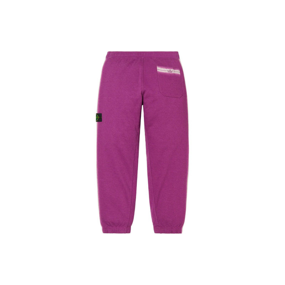 Supreme SS22 Week x STONE ISLAND Stripe Sweatpant