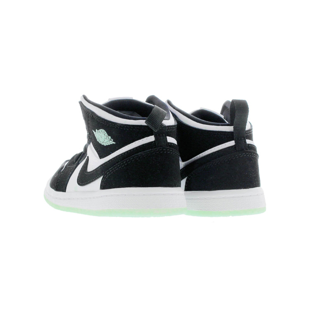 Jordan Air Jordan 1 Mid White Black Teal Tint
