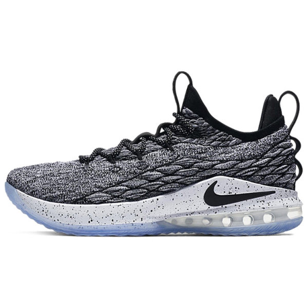 Nike Lebron 15 Low EP Oreo Black White