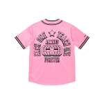 Supreme SS23 Week 1 x MITCHELL & NESS SATIN BASEBALL JERSEY Logo T