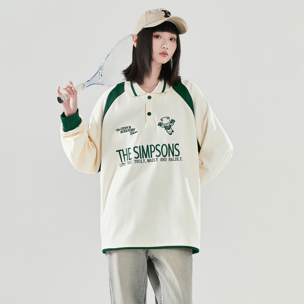The Simpsons Logo Polo