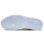 Jordan Air Jordan 1 Mid Neon Yellow Grey