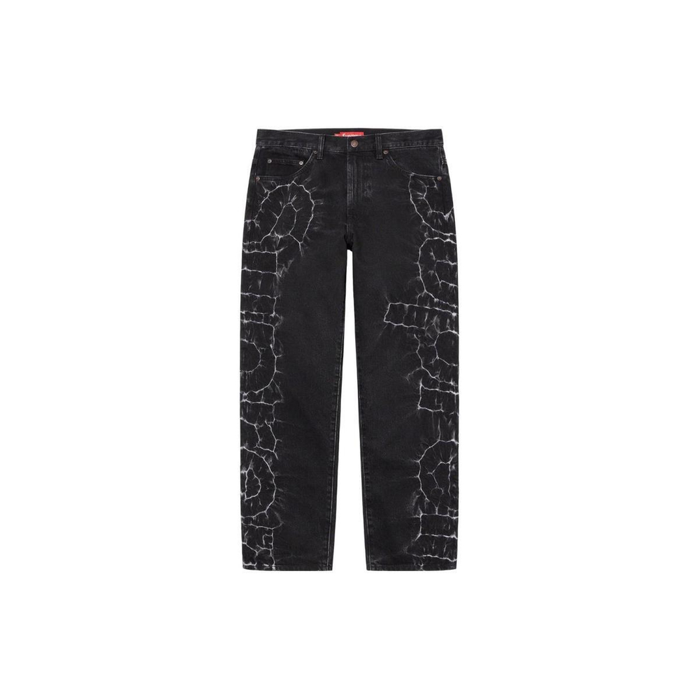 Supreme SS23 Week 1 SHIBORI LOOSE FIT JEAN Logo