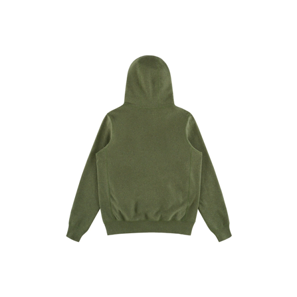 NOAH Nyc Jolly Roger Hoodie Olive Heather