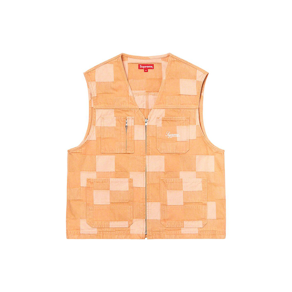 Supreme SS21 Week 17 Patched Denim Vest