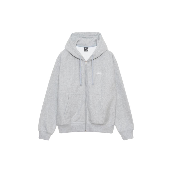 Stussy Stock Logo Zip Hoodie