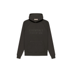 Fear of God Essentials FW22 Essentials Hoodie Wood Off Black Logo